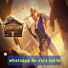 whatsapp do viva sorte